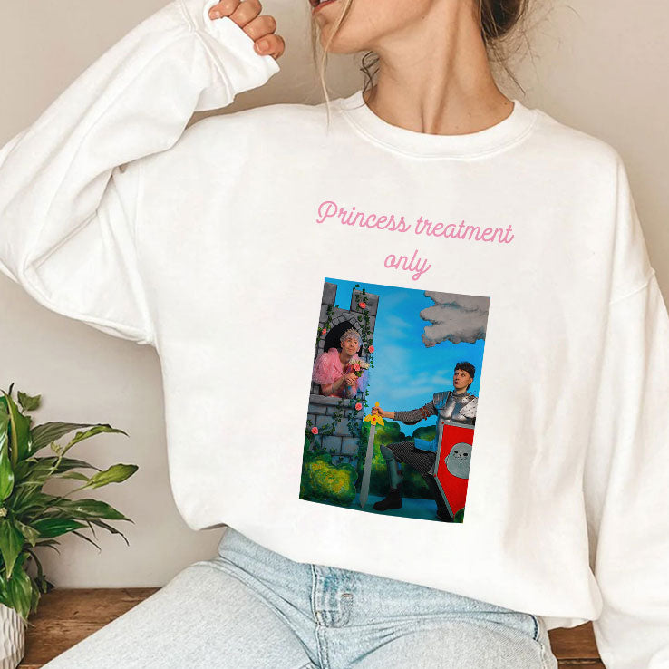 Dan Howell And Phil Lester Princess Treatment Only T Shirt