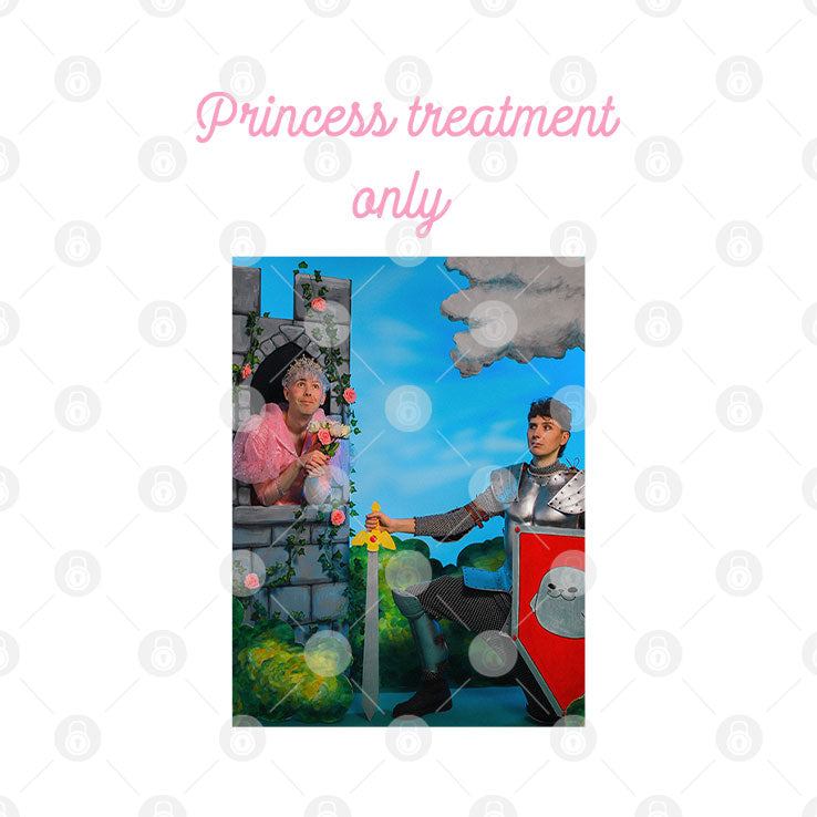 Dan Howell And Phil Lester Princess Treatment Only T Shirt
