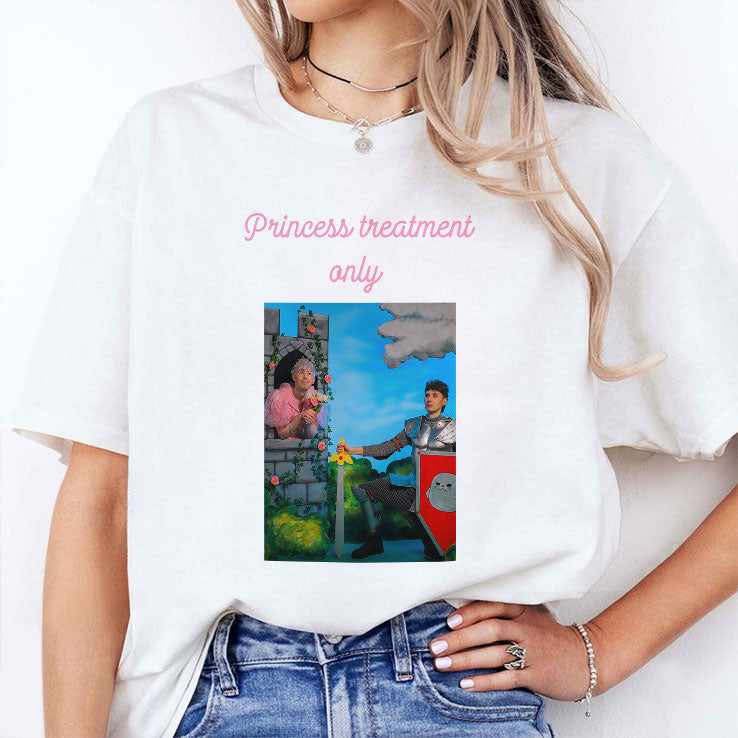Dan Howell And Phil Lester Princess Treatment Only T Shirt