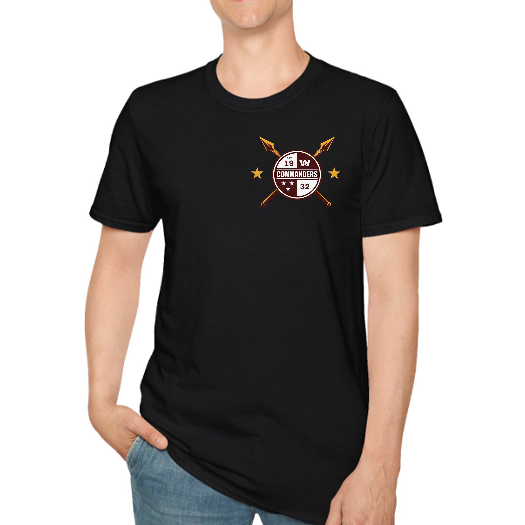 Dan Quinn With Washington Commanders Logo Est 1932 Shirt