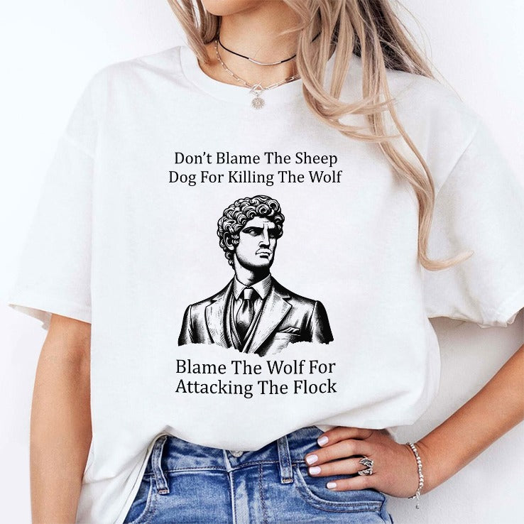 Daniel Penny Don’t Blame The Sheep Dog For Killing The Wolf Shirt