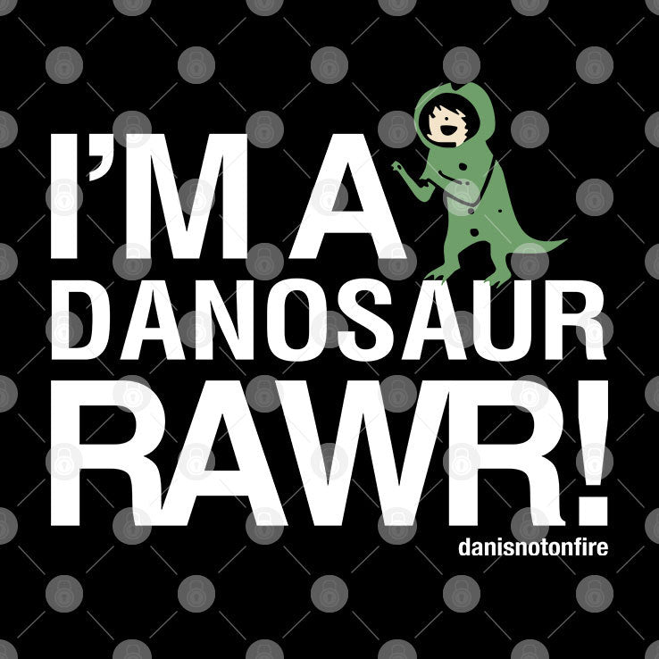 Danisnotonfire I’m A Dinosaur Rawr T Shirt