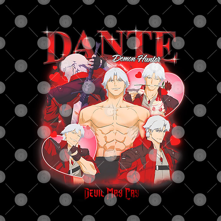 Dante Demon Hunter Devil May Cry T Shirt