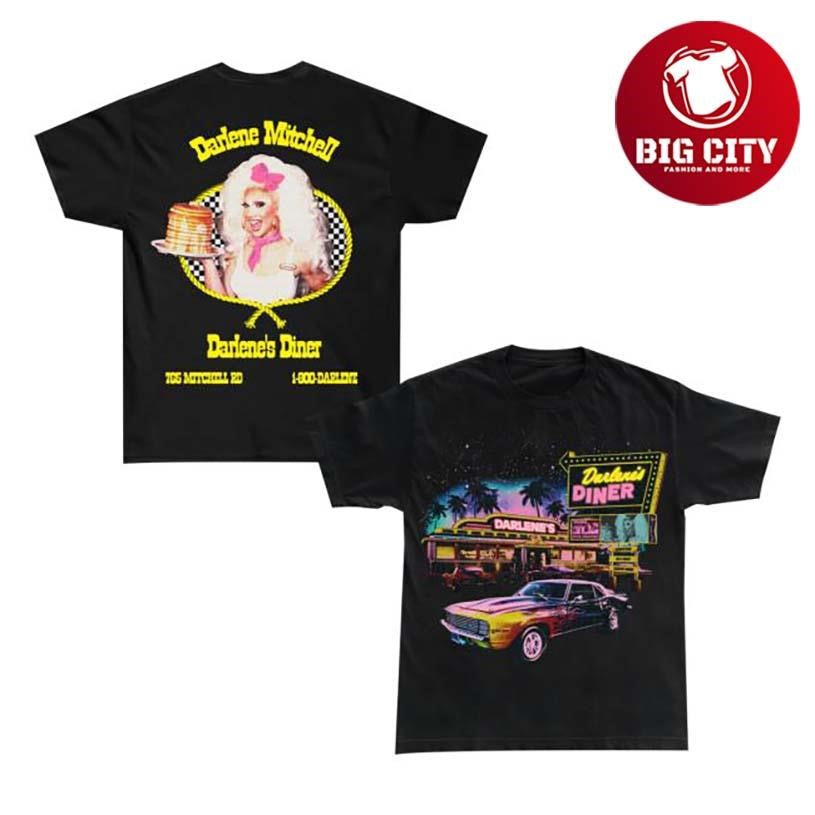 Darlene Mitchell Darlene’s Diner Double-Sided Two Sided Shirt