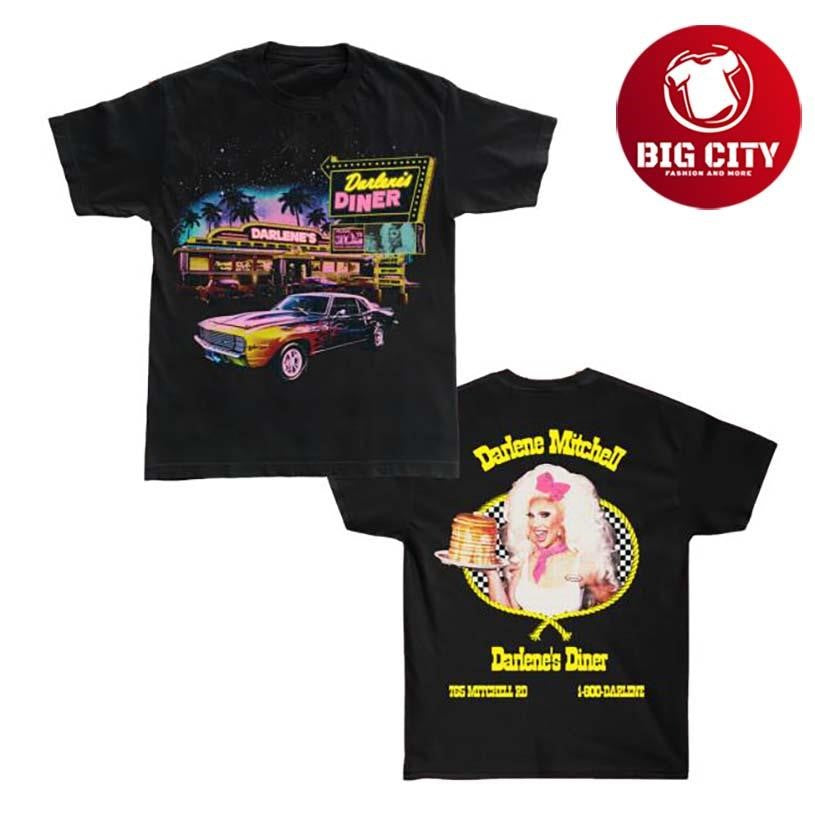 Darlene Mitchell Darlene’s Diner Two Sided Shirt