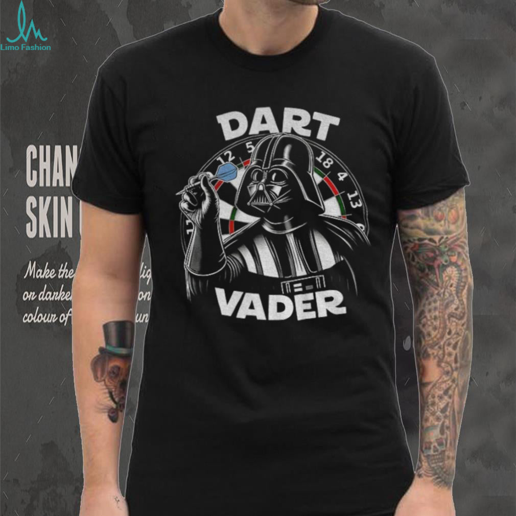 Dart Vader Darth Vader Dartboard Parody Sci Fi Sports T Shirt