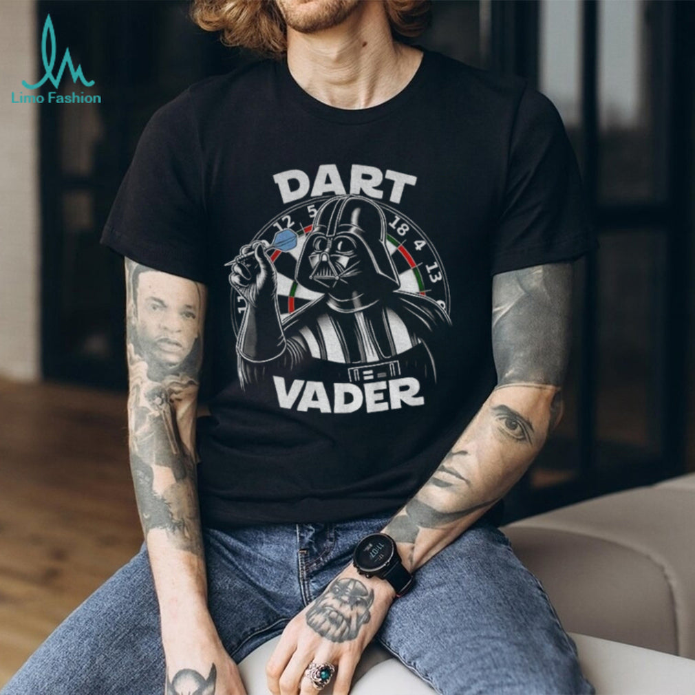Dart Vader Darth Vader Dartboard Parody Sci Fi Sports T Shirt