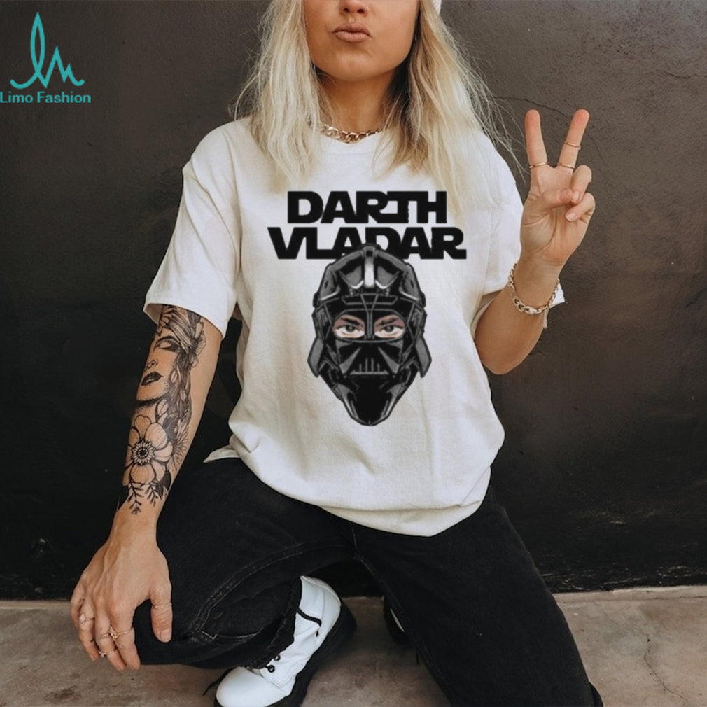 Darth Vladar Dan Vladar Calgary Hockey Goalie Mask Parody T Shirt
