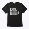 Dasher Dancer Prancer & Bourbon Christmas T Shirt
