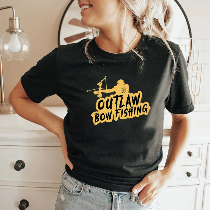 Davis Schneider Kevin Kiermaier Outlaw Bow Fishing Shirt