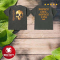 Daze Style Shattered Realm Skull Two Sided Shirt