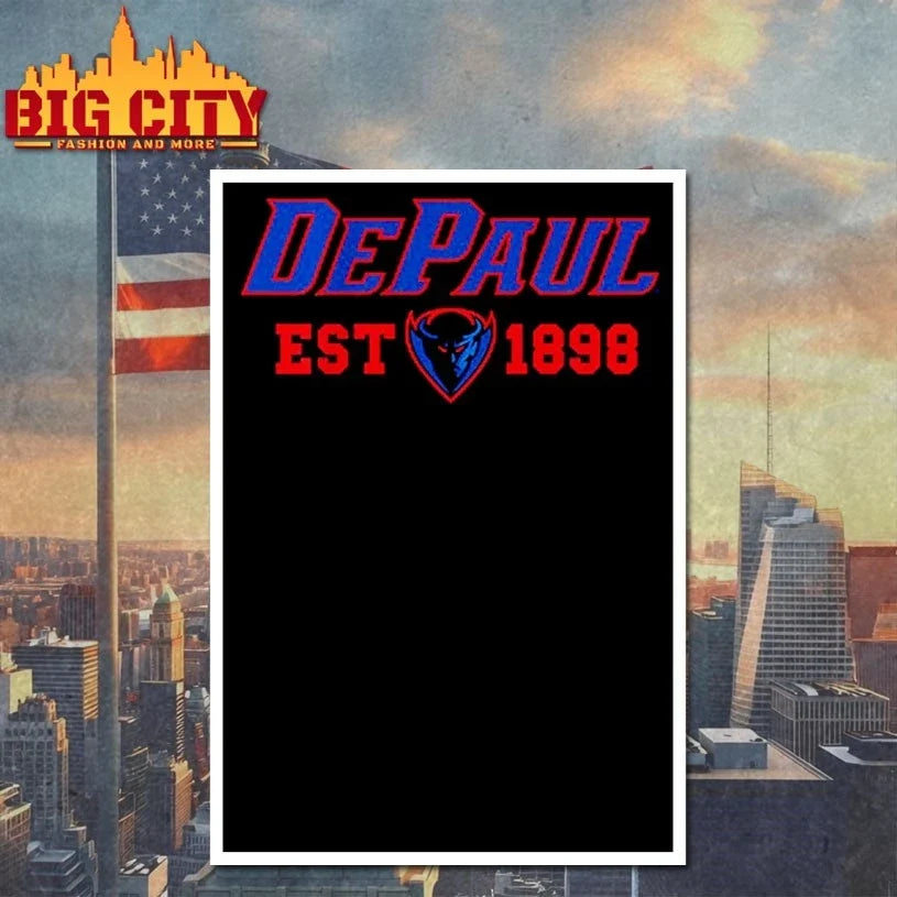 DePaul Blue Demons Established EST 1898 t-shirt