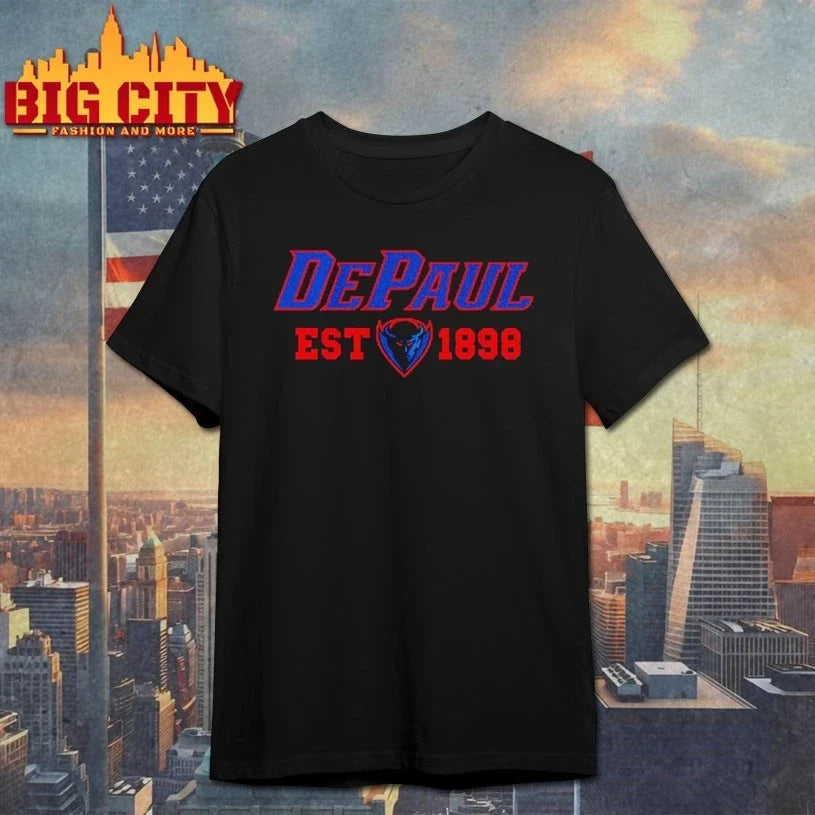 DePaul Blue Demons Established EST 1898 t-shirt