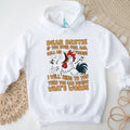 Dear Bestie Rooster Funny Singing Quote Best Friend T Shirt