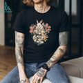 Death Awaits You Gothic Killer Bunny Tattoo Style T Shirt