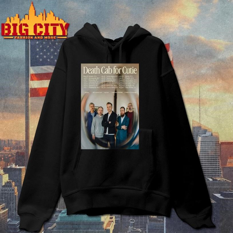 Death Cab For Cutie North America 2026 Tour Poster Shirt