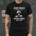 Death Smiles At All Of Us Veterans Smile Back Skull Tactical T Shirt