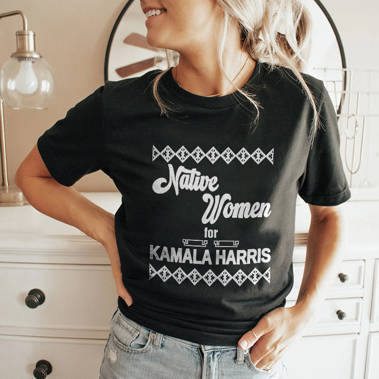 Deb Haaland Native Women For Kamala Harris T Shirt