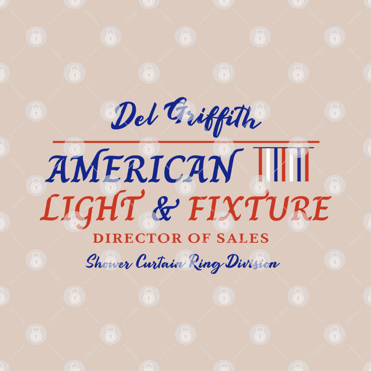 Del Griffith American Light And Fixture Director Of Sales Shower Curtain Ring Division Shirt