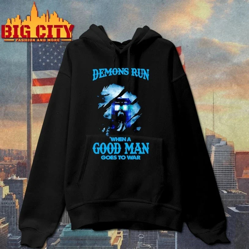 Demons Run When A Good Man Goes To War Doctor Who t-shirt