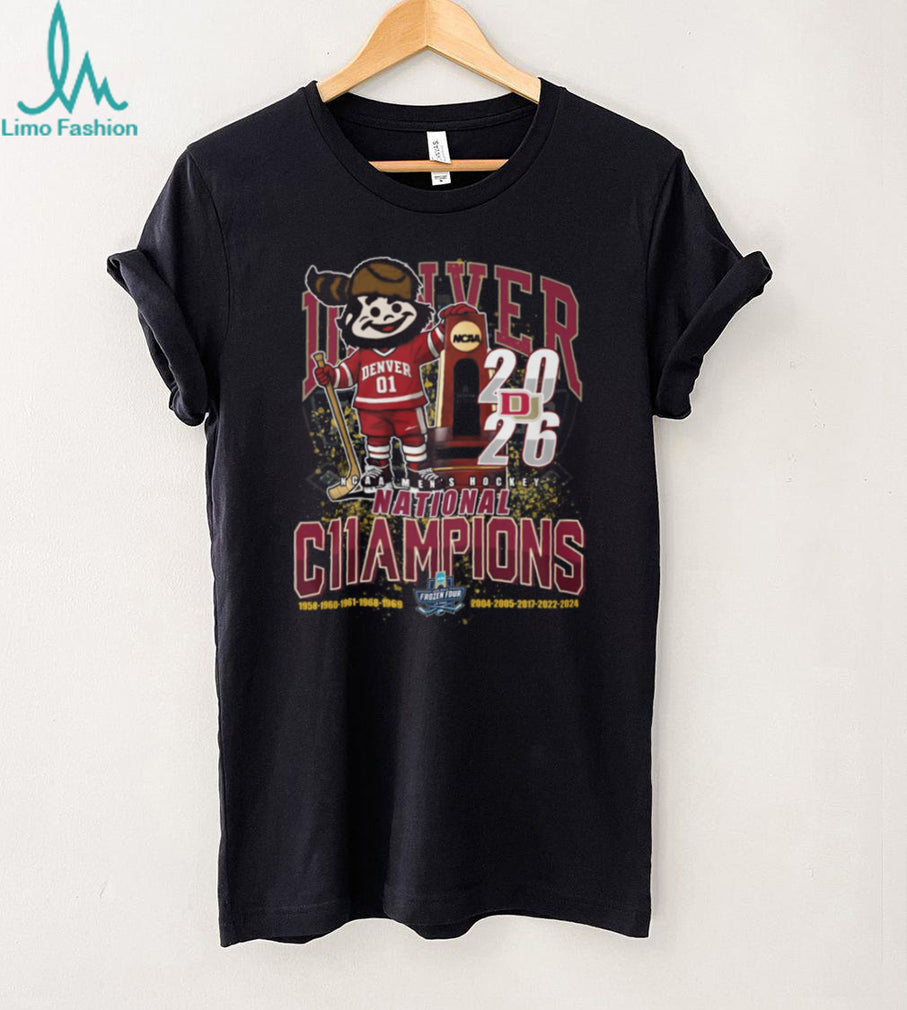 Denver Pioneers 2024 NCAA Men’s Hockey National Champions T Shirt