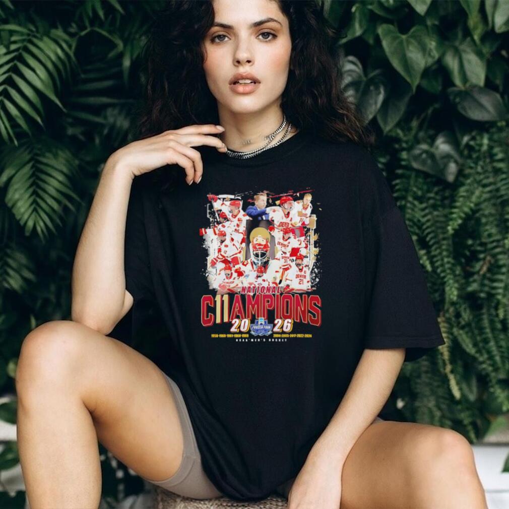 Denver Pioneers Hockey National Champions 2024 Commemorative T Shirt