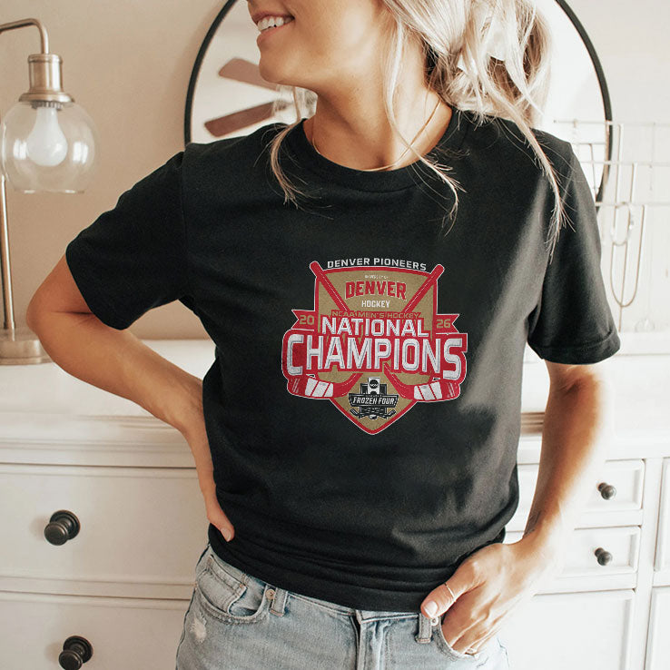 Denver Pioneers National Champs Men’s Hockey 2026 T Shirt