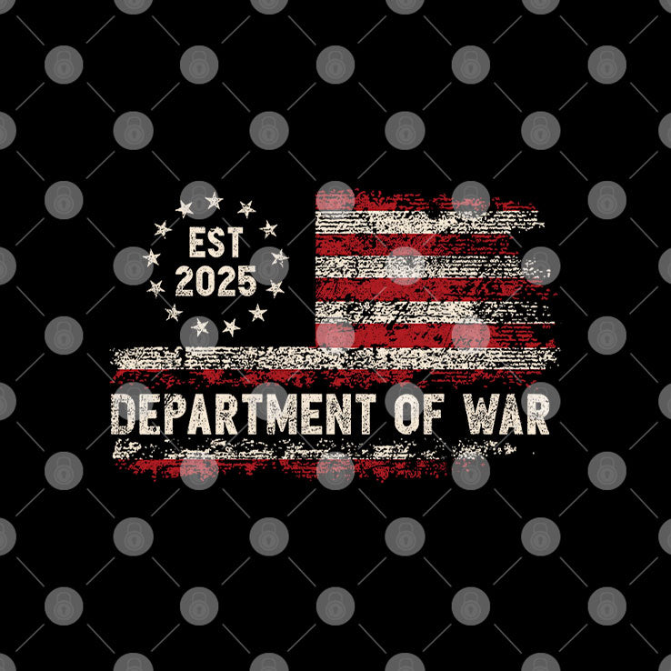 Department Of War Established 2025 T Shirt