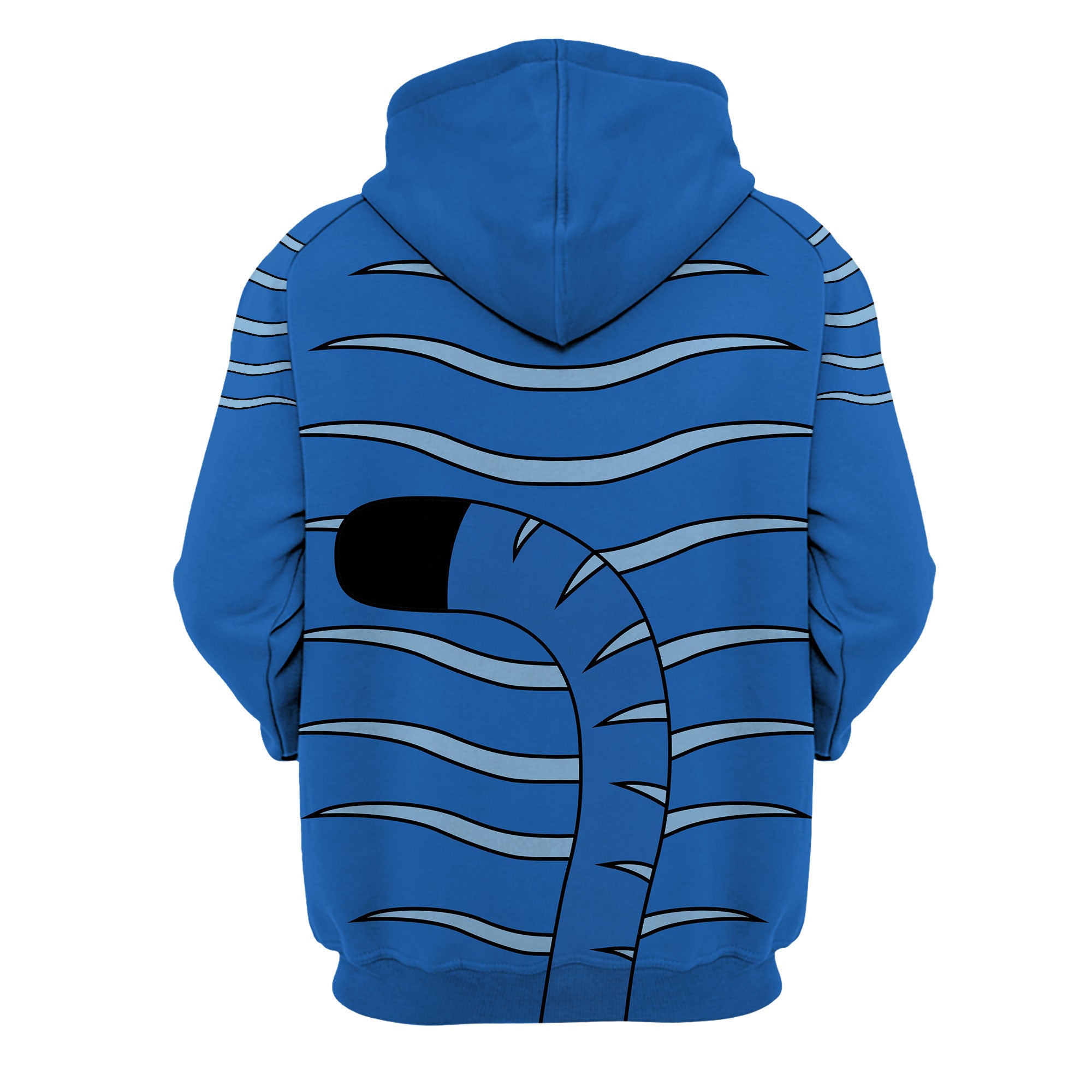 Derpy Tiger Raglan Zip Hoodie