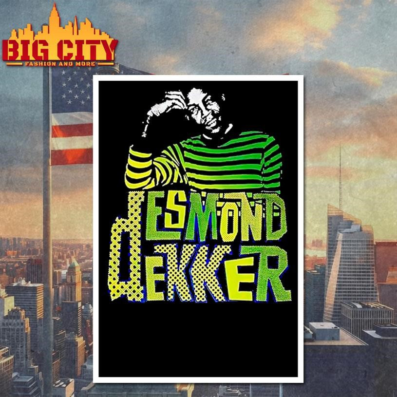 Desmond Dekker Israelites Music Lover Tribute Shirt
