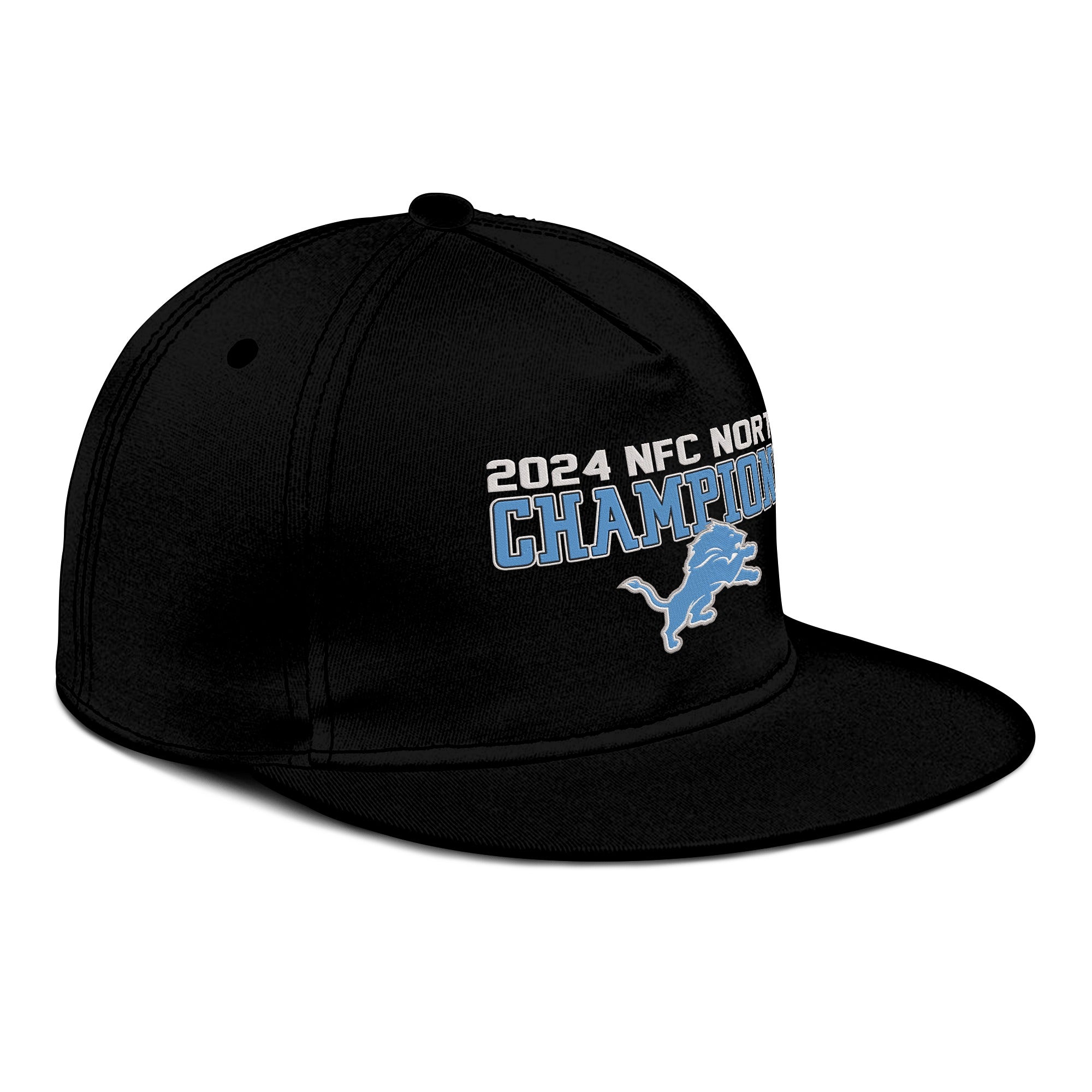Detroit Lions 2024 NFC North Champions Snapback Hat