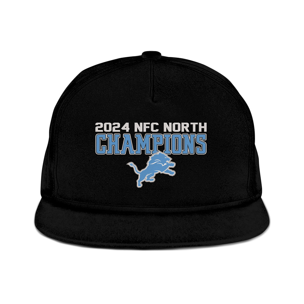 Detroit Lions 2024 NFC North Champions Snapback Hat