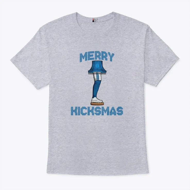 Detroit Lions Merry Kicksmas T Shirt