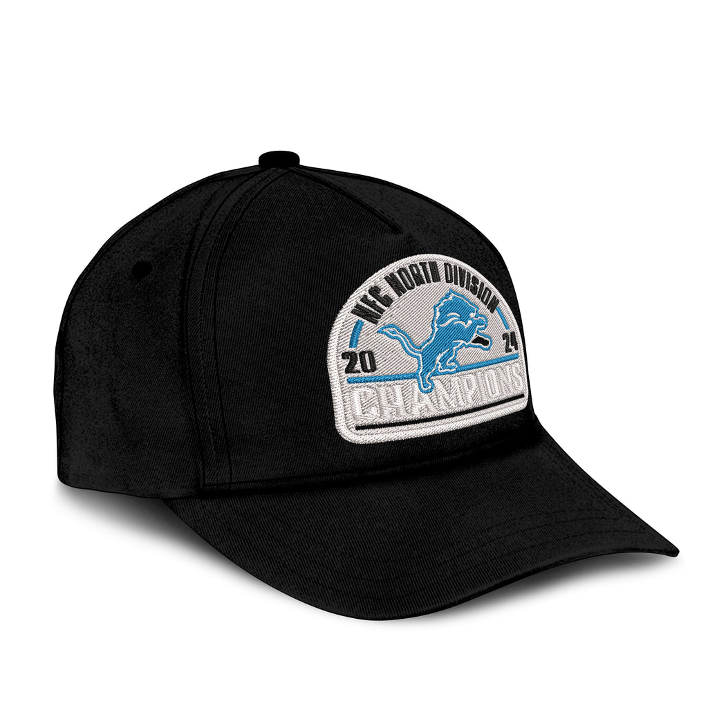 Detroit Lions NFC North Division Champions 2024 Hat