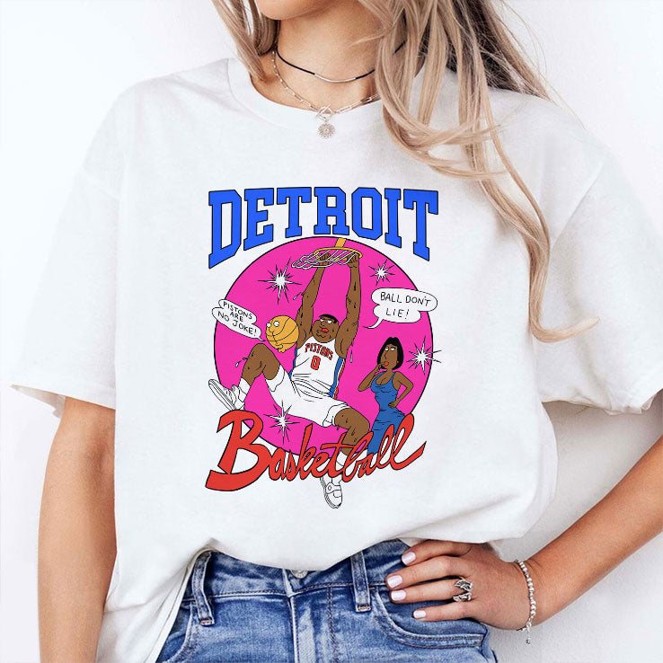 Detroit Pistons Basketball T Shirt