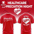 Detroit Red Wings Healthcare Appreciation x NHL 2026 Night Two Sided Shirt