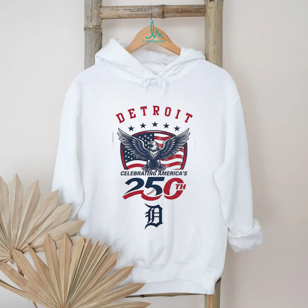 Detroit Tigers Celebrating America’s 250th Anniversary Custom Baseball Jersey T Shirt