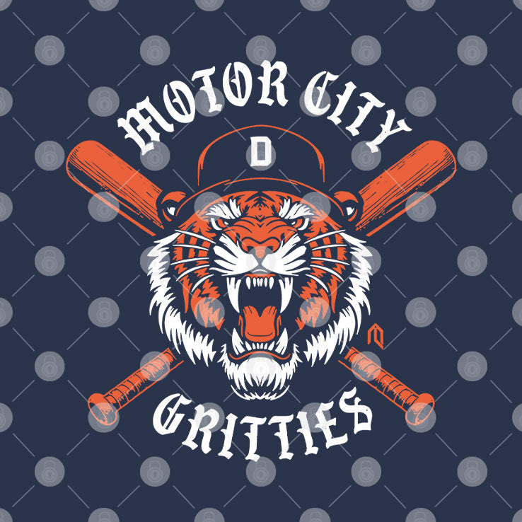 Detroit Tigers Motor City Gritties Shirt