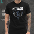 Detroit Tigers Nurse T Shirt MLB Baseball It’s a Work of Heart Nursing T Shirt