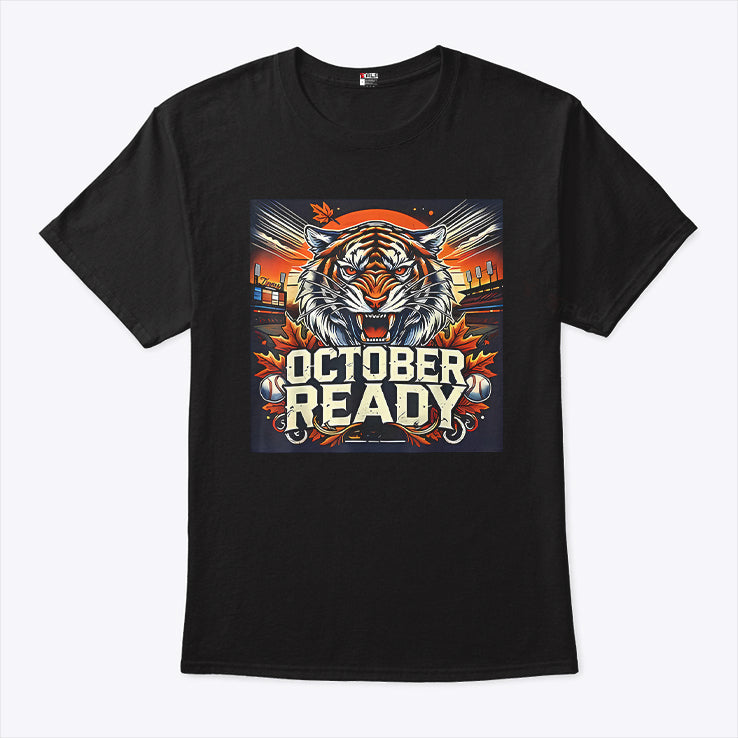 Detroit Tigers October Ready T Shirt