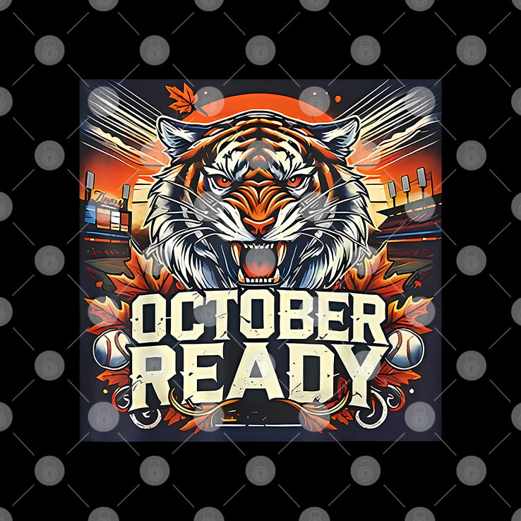 Detroit Tigers October Ready T Shirt