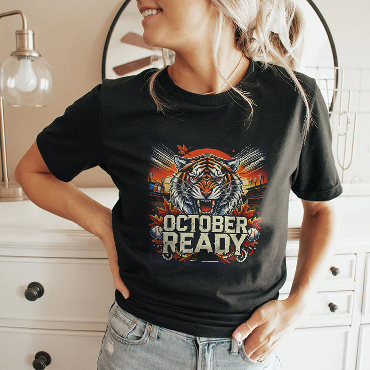 Detroit Tigers October Ready T Shirt