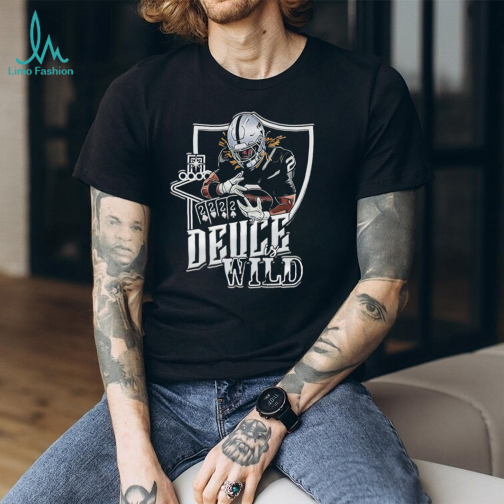 Deuce Is Wild Football Player Cards Graphic Sports T Shirt