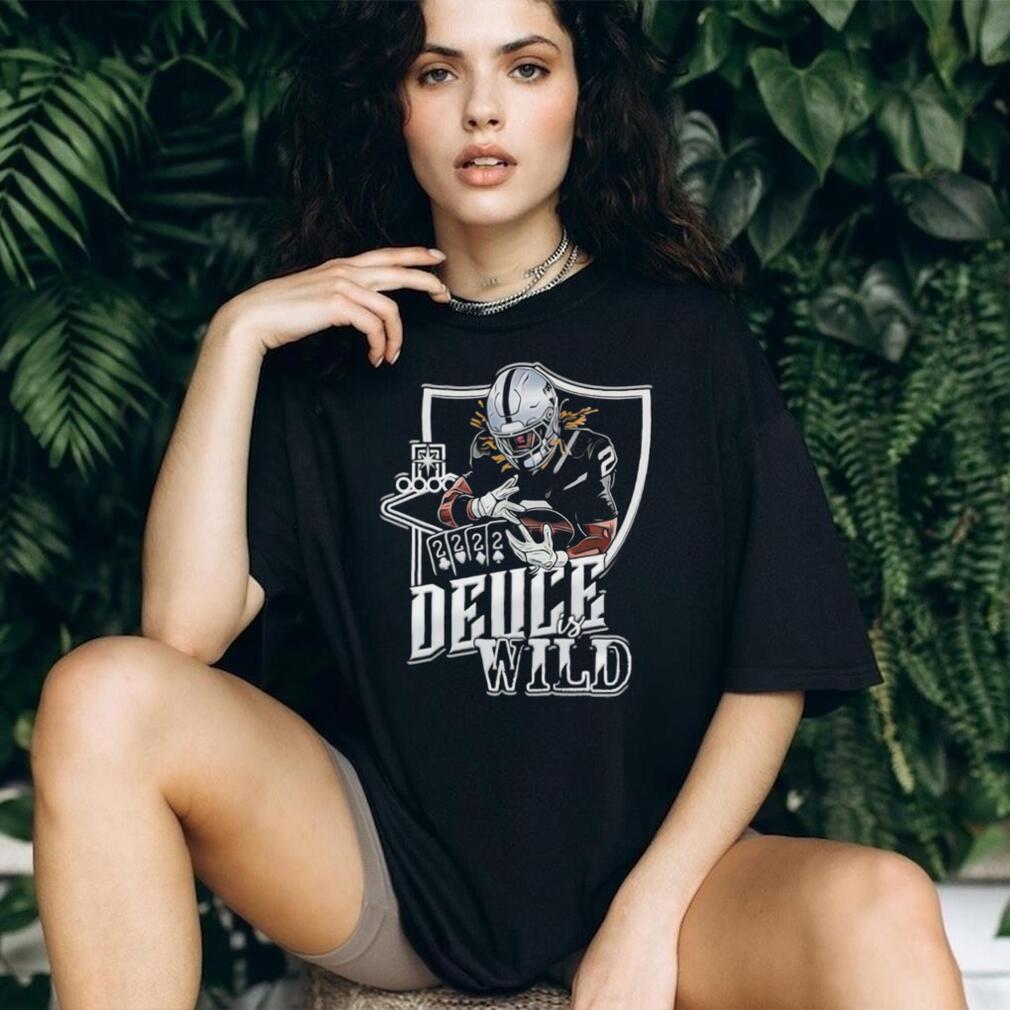 Deuce Is Wild Football Player Cards Graphic Sports T Shirt