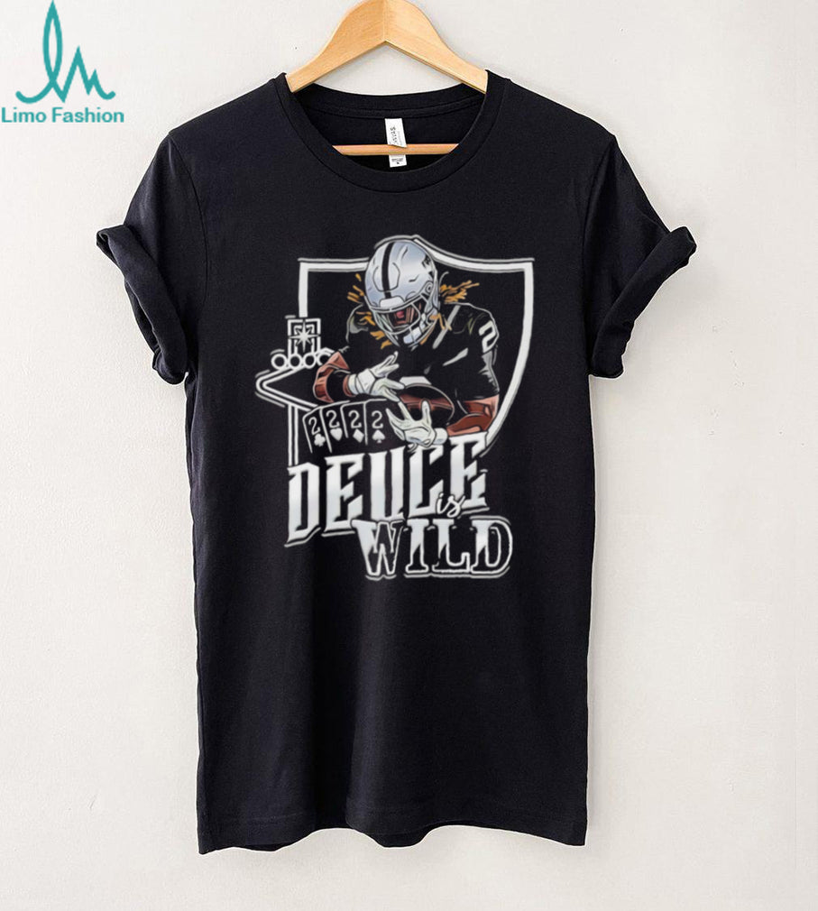 Deuce Is Wild Football Player Cards Graphic Sports T Shirt