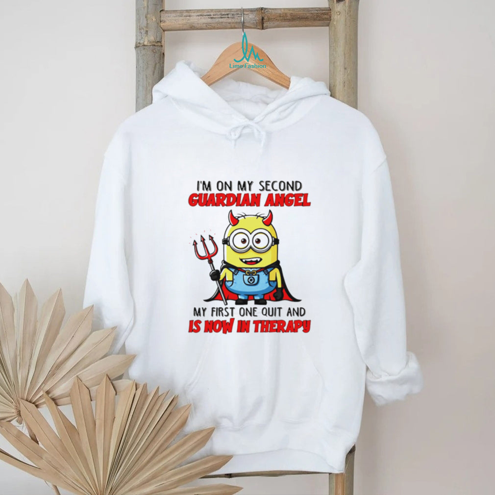 Devil Minion Second Guardian Angel In Therapy Funny T Shirt