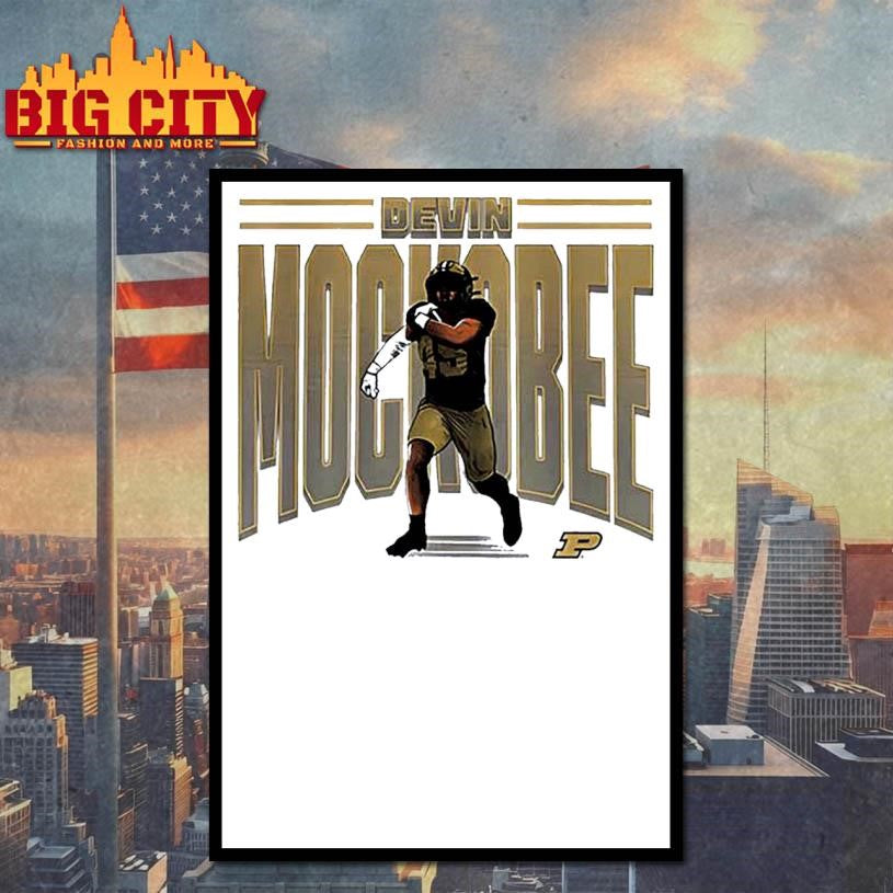 Devin Mockobee Purdue Football NCAA Caricature Shirt