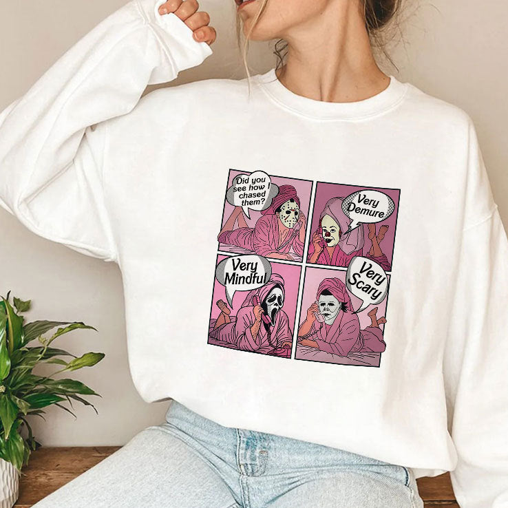 Did You See How I Chased Them Very Demure Very Mindful Very Scary Shirt