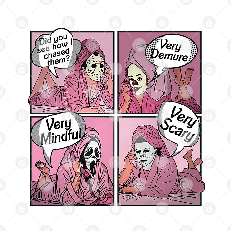Did You See How I Chased Them Very Demure Very Mindful Very Scary Shirt