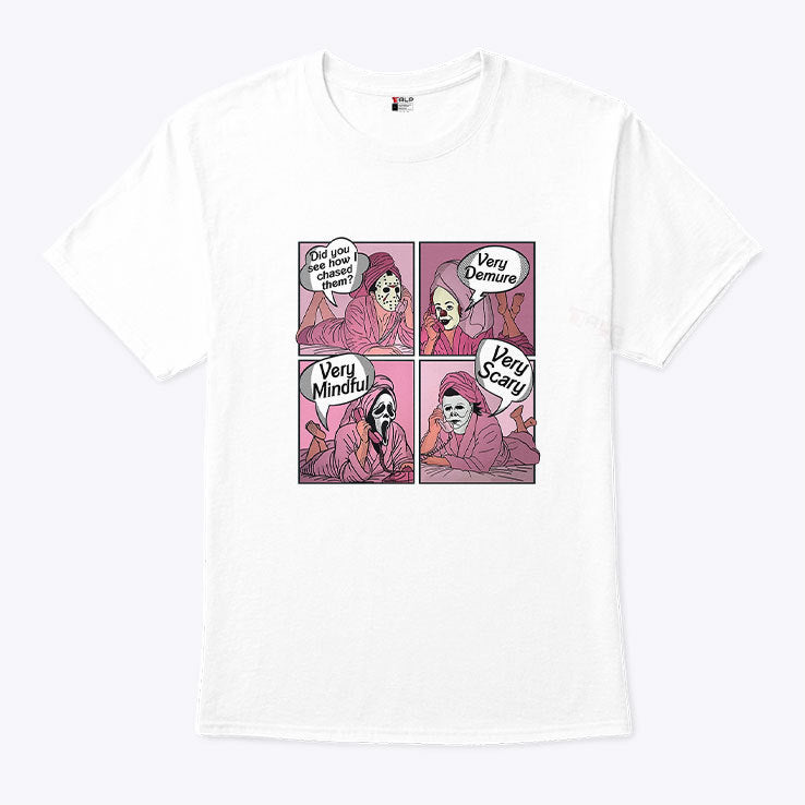 Did You See How I Chased Them Very Demure Very Mindful Very Scary Shirt